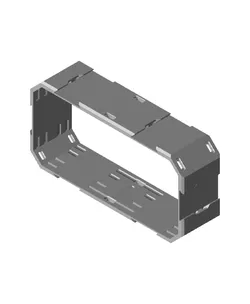 2x1x0.5 - Shell Center - Multibin Shell Ring