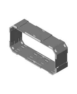 2x1x0.5 - Shell Edge - Multibin Shell Ring