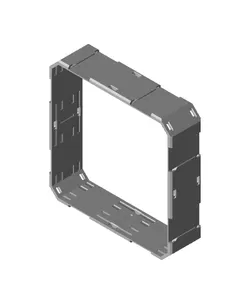 2x2x0.5 - Shell Edge - Multibin Shell Ring