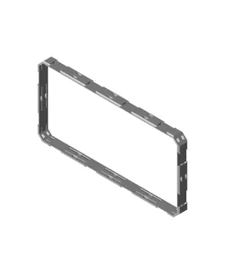 4x2x0.25 - Shell Center - Multibin Shell Ring