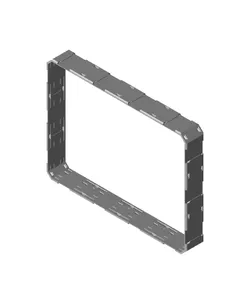 4x3x0.5 - Shell Edge - Multibin Shell Ring