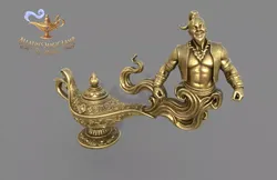Allatin  Magic Lamp 3D Model 3D model