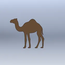 Camel key ring