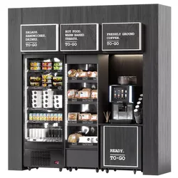 Coffe shop 3D model