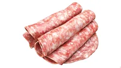 Danish Salami rolled Low-poly 3D model