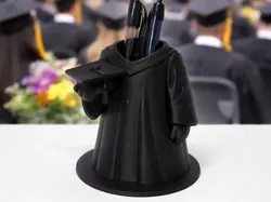 Grad Graduation Class of 2026 Hoodie Pen Storage - Free 3D Print Model