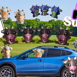 MOO MOO Subaru Cow with Card
