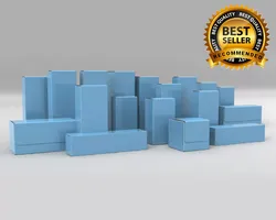 Package Box Collection 3D model
