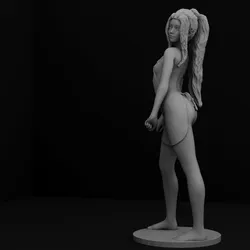 slim lady