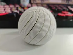 Slime Ball - Spiral Fidget Ball - Bumpy Massage Basketball - Free 3D Print Model