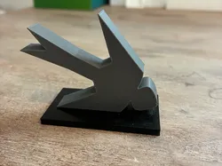 Swallow bird with stand - Free 3D Print Model