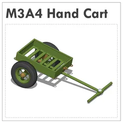 WWII M3A4 Utility Hand Cart  [1/14 Scale | 6 Pieces]