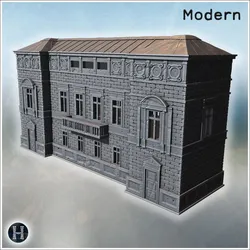 Baroque building 6 - Architecture Urban Scenery Modern WWII Napoleonic War of the Rose