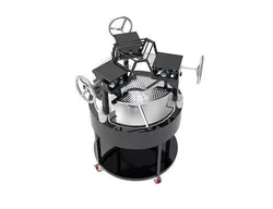 BBQ GRILL ROUND 1000 mm 3D model