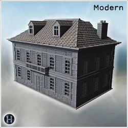 Building 15 - Architecture Urban Scenery Modern WWII Napoleonic War of the Rose