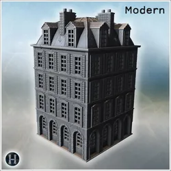 Building 16 - Architecture Urban Scenery Modern WWII Napoleonic War of the Rose