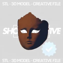 Carnaval Venetian Model V3 Mask Fan Art Costplay