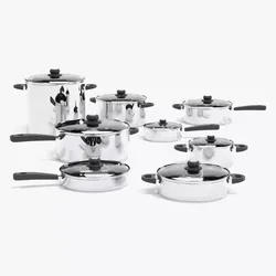 Cooking Pots - New and Polished Modern Cookware Set  3D model