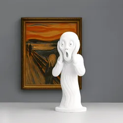 Figure of Munch's The Scream