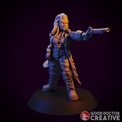 Gorgon / Medusa Pirate Captain