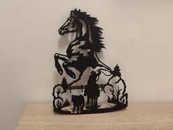 Horse Wall Art - Free 3D Print Model