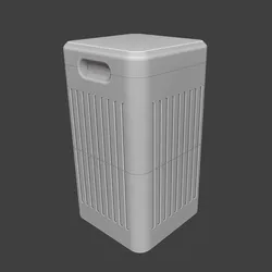 Modular 3D Printable Dustbin
