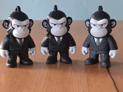 Monkey suit articulating monkey - Free 3D Print Model