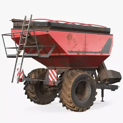 Perard X-Flow 19 Transbordeur Red Used 3D model