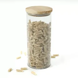 polypasta - Pasta Fusili 01 in glass with lid 3D model
