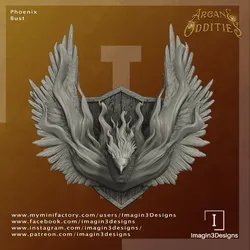 Pre-supported Phoenix Bust