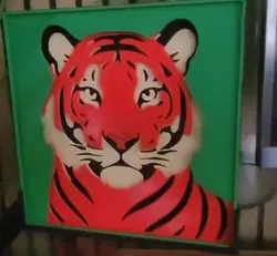 Shadowbox Tiger