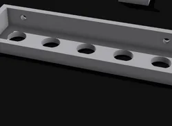 Third brake light 3/4" light mount