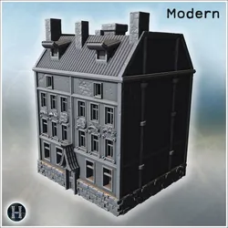 Urban building 33 - Architecture Urban Scenery Modern WWII Napoleonic War of the Rose