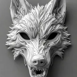 Werewolf Mask Wolf Alpha Mask Model Amazing Mask V1 Fan Art Costplay