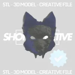 Werewolf Mask Wolf Alpha Mask Model Amazing Mask V2 Fan Art Costplay