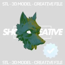 Werewolf Mask Wolf Alpha Mask Model Amazing Mask V3 Fan Art Costplay