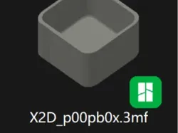 X2D mini poop box - Free 3D Print Model