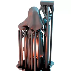 Agnes Female Dyer Duplicatas IX - Detailed Tabletop Figurine 3D print model