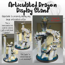 Articulated Dragon Display Stand