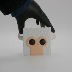 Baby Yeti Pixel Storage Box and Planter (Gridfinity Compatible, Free for Limited time !)