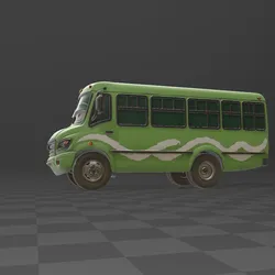 🚚 Bardahl style Sapphire AYCO Truck / Bardahl-style Sapphire AYCO Truck - Pixar-style STL 3D Model