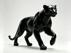Black Jaguar（Black Panther） - Free 3D Print Model