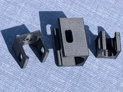 Cable holder 20-40mm, stable, with cable tie hole - Free 3D Print Model