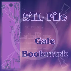 Gale Bookmark - Baldur's Gate 3 Fanart