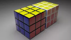 Glass Rubiks Cubes 3D model