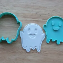 Halloween Ghost Cookie Cutter - Spooky 3D Printed STL - Ultra-Sharp Boo Spirit Cutter for Party Treats