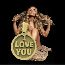I LOVE YOU Pendant