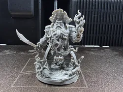 LeChuck -The Fearsome Pirate Captain Monkey Island - Free 3D Print Model