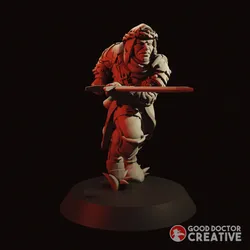 Leper Knight - Dark Fantasy Fighter with Zweihander