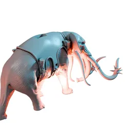 Mumakil IX - RPG Tabletop Figure 3D print model